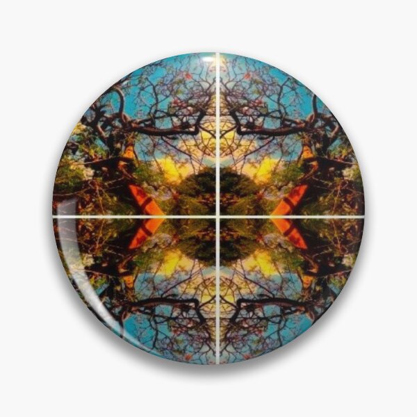 Item preview, Abstract Dimensional Poinsettia Tree Art 4 designed and sold by Unlimited Imagination .