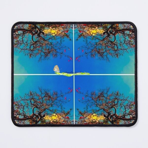 Item preview, Abstract Dimensional Poinsettia Tree Art 5 designed and sold by Unlimited Imagination .