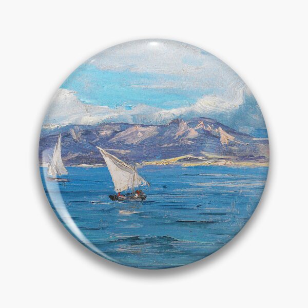Item preview, Peder Mønsted – Tarifa. Sailing Ships at Gibraltar (1892)  designed and sold by VenusArt7.