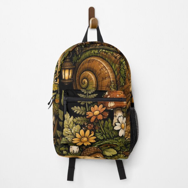 Item preview, Cozy Woodland Snail Adventure Illustration designed and sold by Fun2Fentastic.