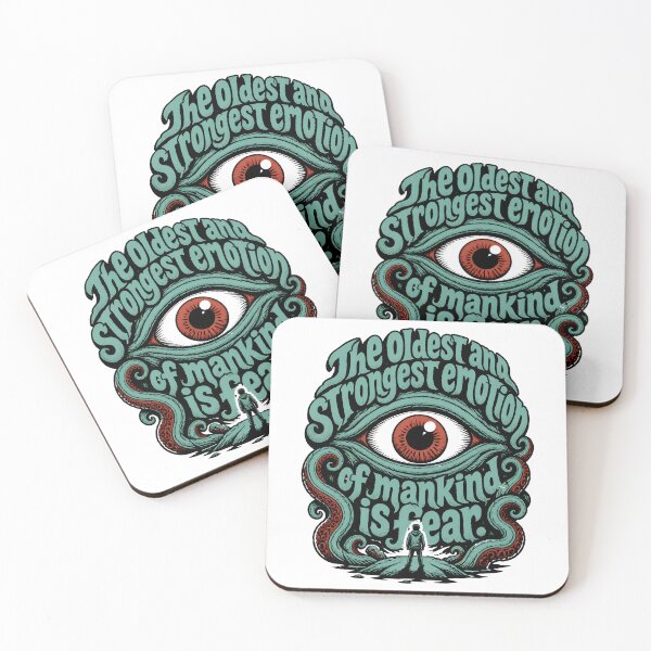 Item preview, Lovecraft Oldest and Strongest Emotion Is Fear designed and sold by Fenay Designs.