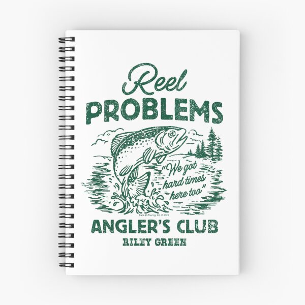 Item preview, Riley Green Reel Problems Anglers Club Design designed and sold by FernMary.