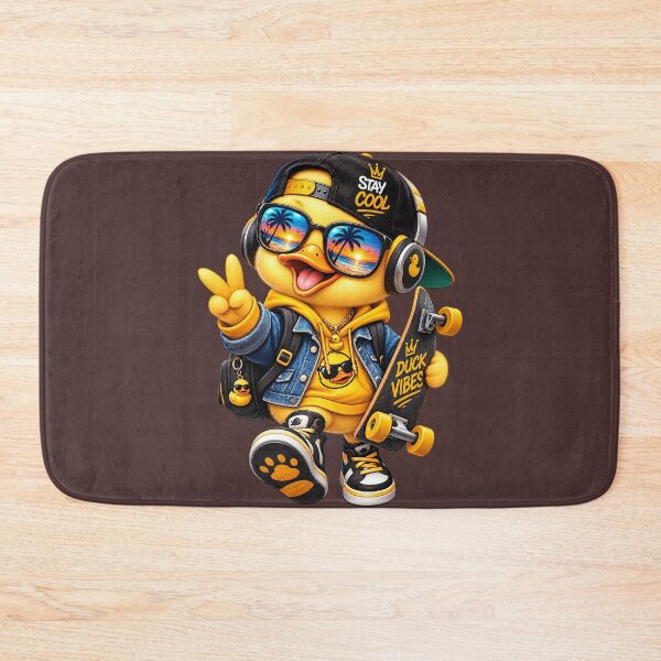 Item preview, Cool Duck Skateboard Streetwear Vibes designed and sold by Nixora.