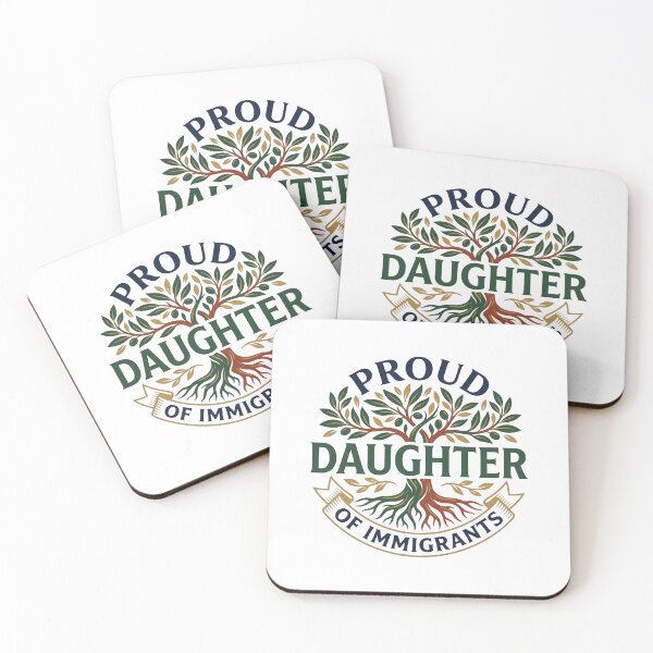 Item preview, Proud Daughter of Immigrants designed and sold by domostore.
