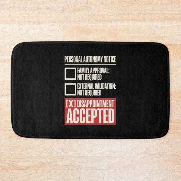 Item preview, Personal Autonomy Notice Thanksgiving Family Humor designed and sold by SplashTastic.