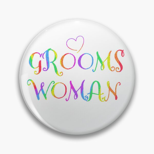 Item preview, Groomswoman  LGBTQA+ Wedding designed and sold by Nonsense and Relish.