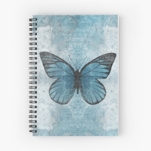 Item preview, Weathered Blue Sawtooth Butterfly Wings Specimen Entomology Study designed and sold by Ghoul Enterprises.
