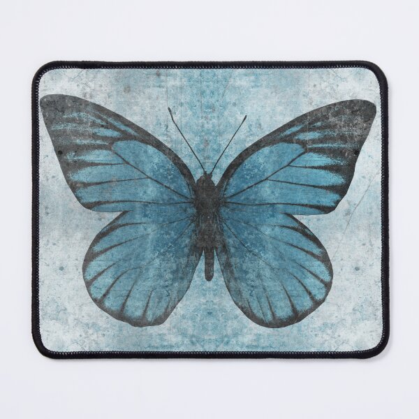 Item preview, Weathered Blue Sawtooth Butterfly Wings Specimen Entomology Study designed and sold by Ghoul Enterprises.