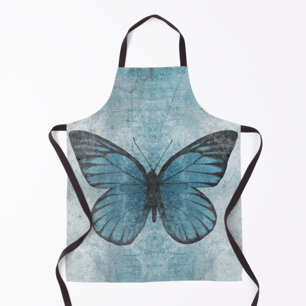 Item preview, Weathered Blue Sawtooth Butterfly Wings Specimen Entomology Study designed and sold by Ghoul Enterprises.