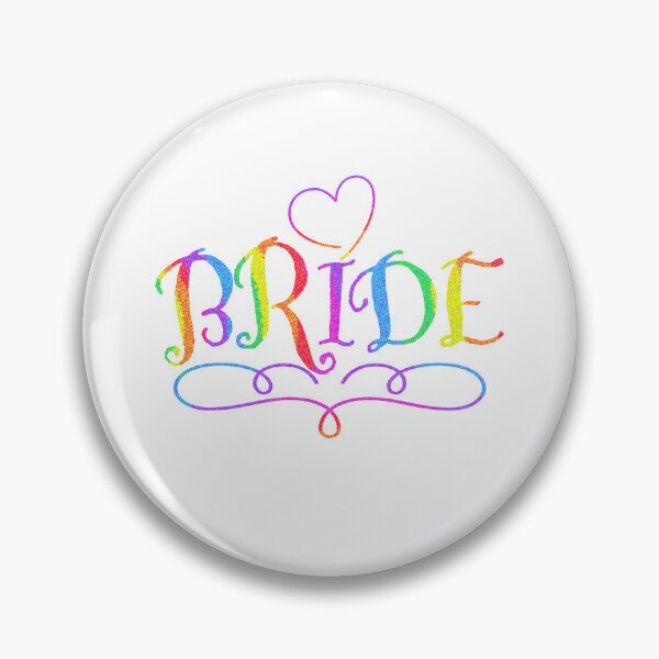 Item preview,  Bride LGBTQA+ Wedding designed and sold by Nonsense and Relish.