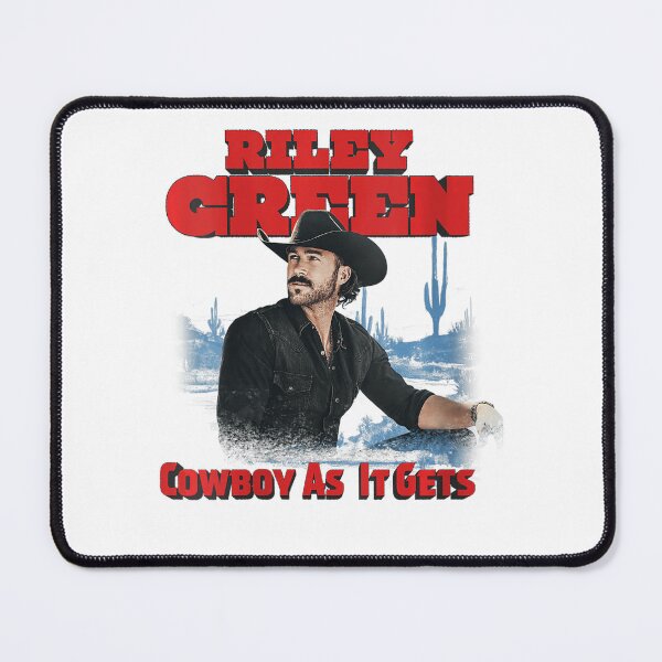 Item preview, Riley Green Cowboy As It Gets Portrait Design designed and sold by FernMary.