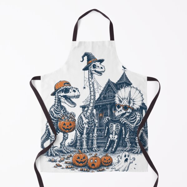Item preview, Halloween Skeleton Dinosaur Trick or Treat Party Spooky Haunted House Dino designed and sold by zhivago1980.