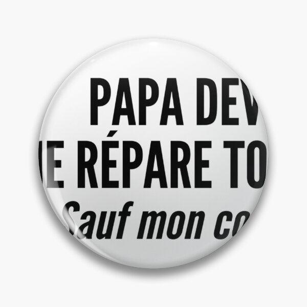 Item preview, Dad Dev I Fix Everything Except My Party Gift Code designed and sold by Niebieski-Labs.