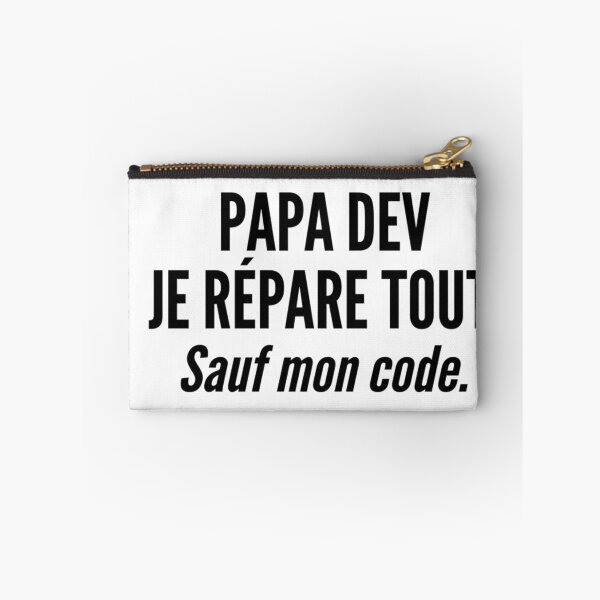 Item preview, Dad Dev I Fix Everything Except My Party Gift Code designed and sold by Niebieski-Labs.