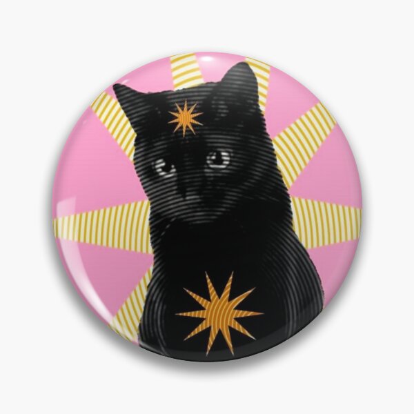 Item preview, Celestial Black Cat Mystic Witchy Starry Aesthetic designed and sold by cezzarie.