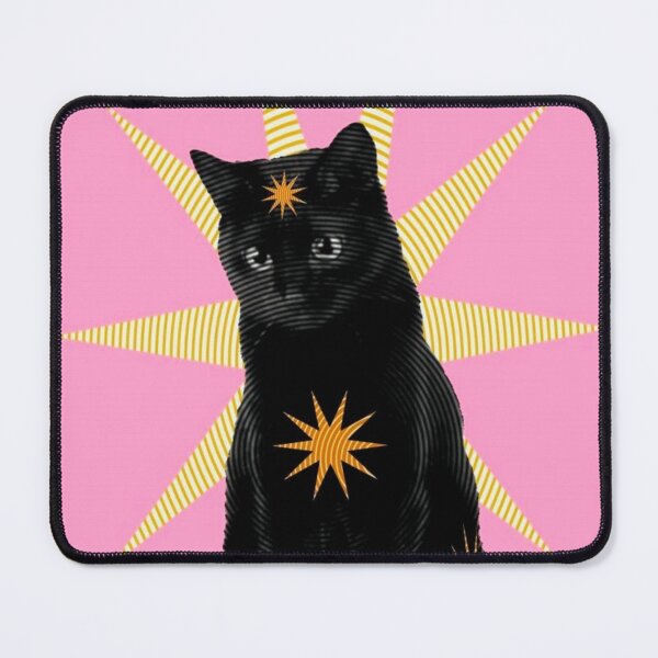 Item preview, Celestial Black Cat Mystic Witchy Starry Aesthetic designed and sold by cezzarie.