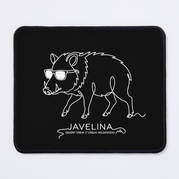 Item preview, White Javelina Desert Crew Urban Wilderness designed and sold by BeaBuzz.