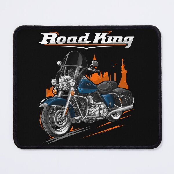 Item preview, Motorcycle Road King Classic FLHRC 2004 Luxury Blue & Impact Blue for Motorcycle Riders designed and sold by MotoApparelHub.
