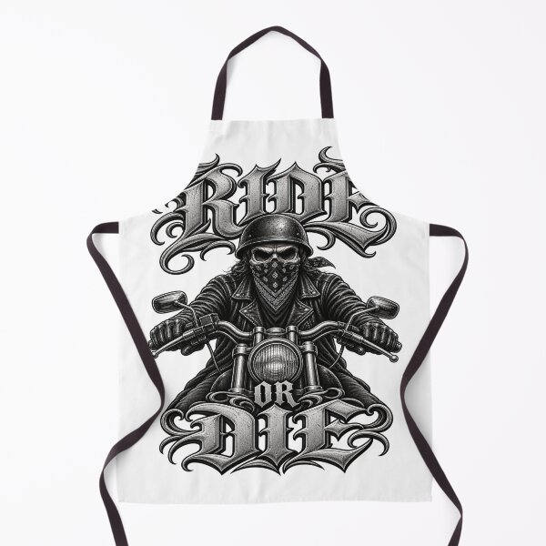 Item preview, Ride or Die Biker Skull – Motorcycle Rider designed and sold by Legacy Apparel Co..