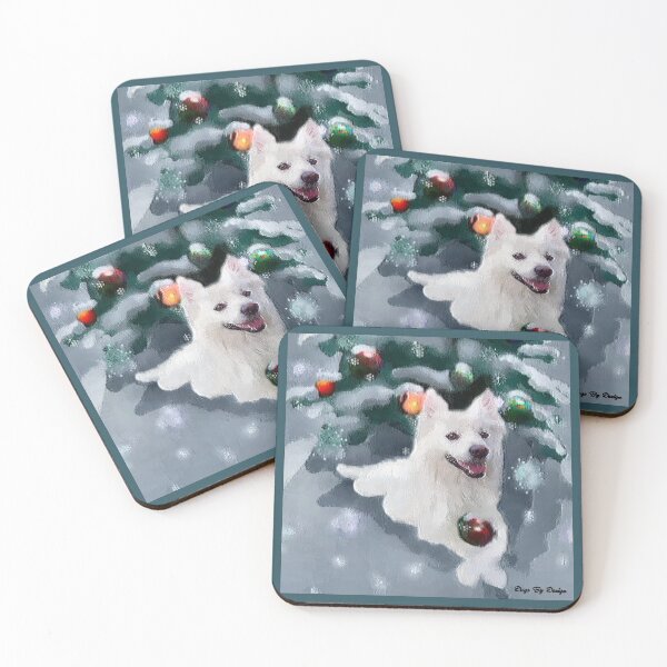 Item preview, American Eskimo Dog Christmas Gift Idea designed and sold by springdaleshops.