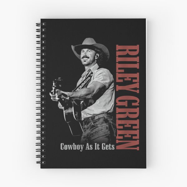 Item preview, Riley Green Cowboy Guitar Portrait Design designed and sold by FernMary.
