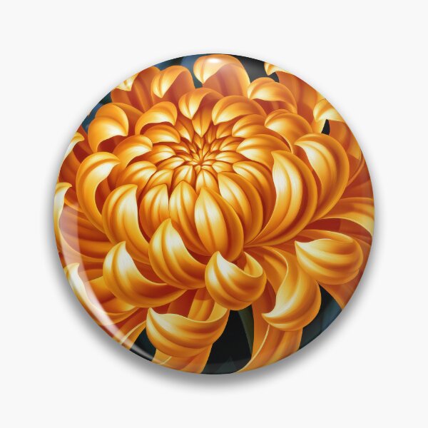 Item preview, Wall Art - Postcard - Golden Chrysanthemum Bloom designed and sold by ForeverPrintsOK.
