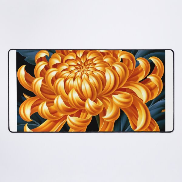 Item preview, Wall Art - Postcard - Golden Chrysanthemum Bloom designed and sold by ForeverPrintsOK.