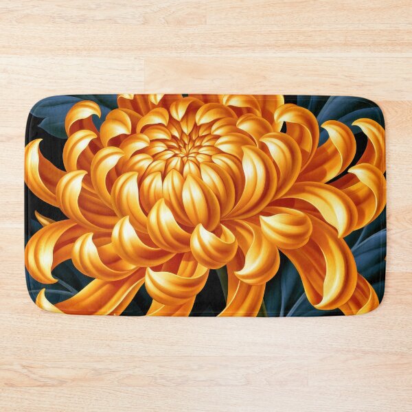 Item preview, Wall Art - Postcard - Golden Chrysanthemum Bloom designed and sold by ForeverPrintsOK.