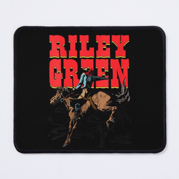 Item preview, Riley Green Cowboy Horseback Riding Design designed and sold by FernMary.