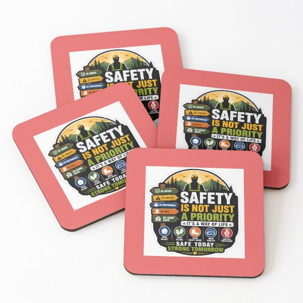 Item preview, Safety Is Not Just a Priority – It’s a Way of Life | Safety Sticker designed and sold by vinothmech53.