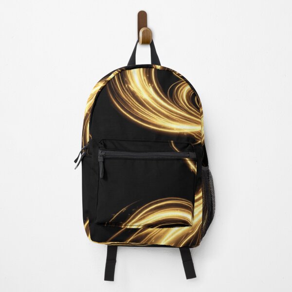 Item preview, Golden Swirl – Radiant Abstract Light Trail Design designed and sold by @SHINTOSARTSTORE.