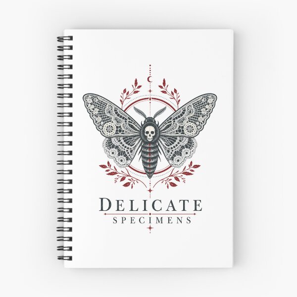Item preview, Lace-Bound Entomology — Gothic Moth Skull Vintage Graphic designed and sold by KAYJAY DESIGNS.
