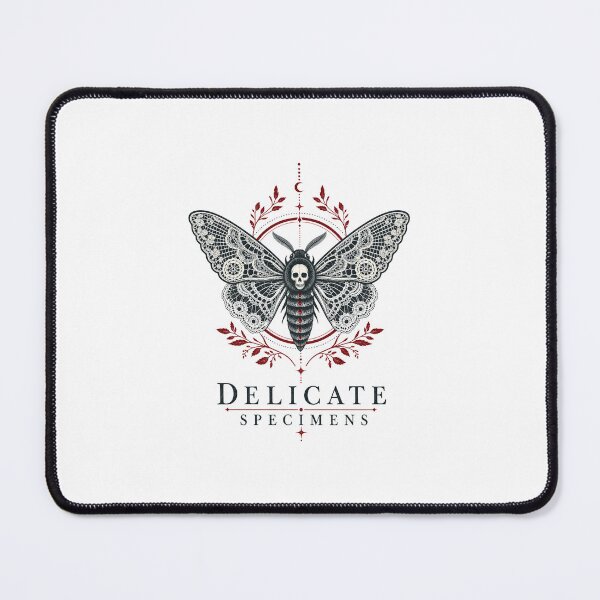 Item preview, Lace-Bound Entomology — Gothic Moth Skull Vintage Graphic designed and sold by KAYJAY DESIGNS.