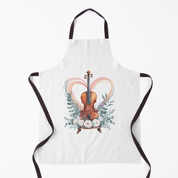 Item preview, Elegant Wedding Violin Floral – Music of Love designed and sold by Art-Arcade6.