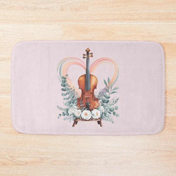 Item preview, Elegant Wedding Violin Floral – Music of Love designed and sold by Art-Arcade6.