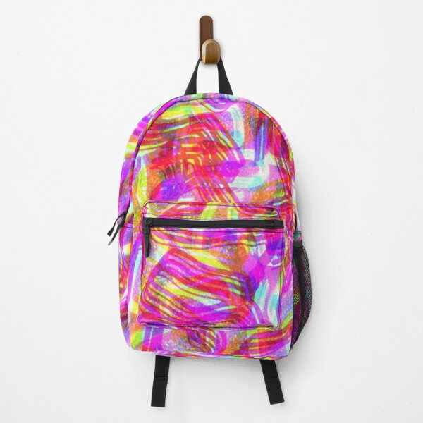 Item preview, Neon Psychedelic Glitch Waves designed and sold by AWADHESH CHAURASIA.