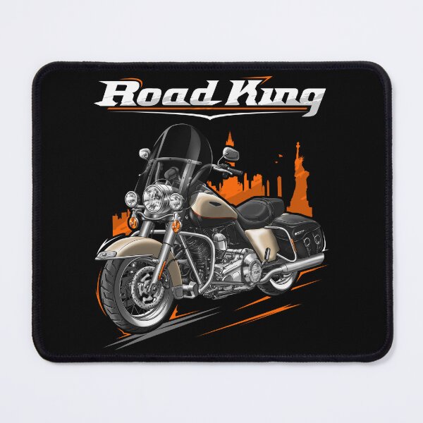 Item preview, Motorcycle Road King Classic FLHRC 2004-2005 Smokey Gold & Vivid Black for Motorcycle Riders designed and sold by MotoApparelHub.