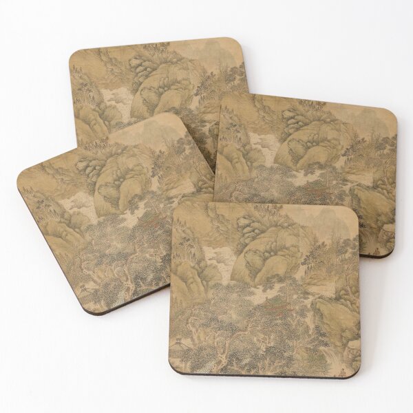 Item preview, Chinese Landscape Wall Art Traditional Mountain Painting by Wang Yei designed and sold by RickE.
