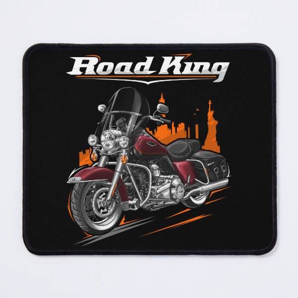 Item preview, Motorcycle Road King Classic FLHRC 2005-2006 Black Cherry Pearl & Black Pearl for Motorcycle Riders designed and sold by MotoApparelHub.