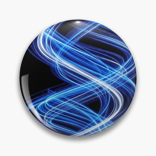 Item preview, Blue Light Vortex – Abstract Energy Spiral Design designed and sold by @SHINTOSARTSTORE.