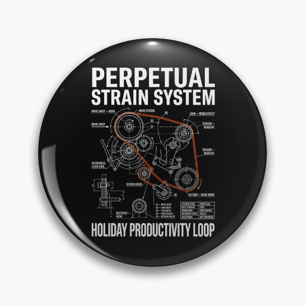 Item preview, Perpetual Strain System Labor Day Work Humor designed and sold by SplashTastic.