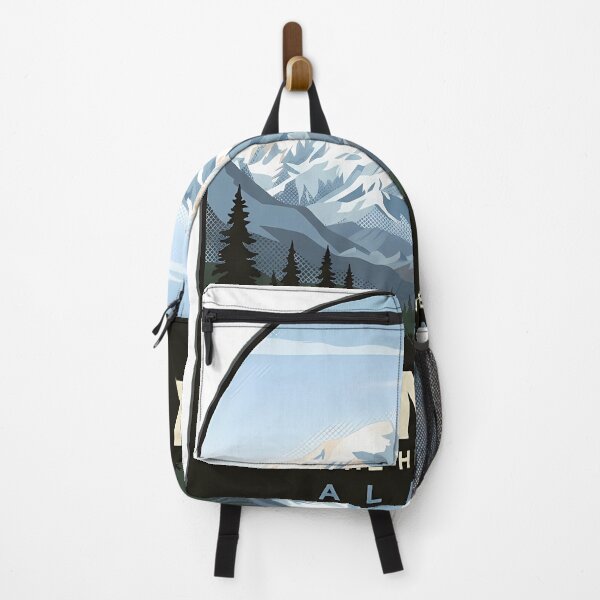 Item preview, Denali Summit Alaska National Park Vintage Travel Badge Sticker designed and sold by DetourDgn.
