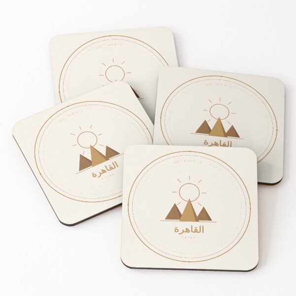 Item preview, Cairo Vintage Travel Badge – Egyptian Pyramid Emblem designed and sold by Nilestudio.