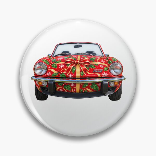 Item preview, Triumph Spitfire classic car Christmas wrap designed and sold by bravoalpha.