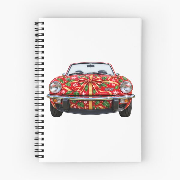 Item preview, Triumph Spitfire classic car Christmas wrap designed and sold by bravoalpha.