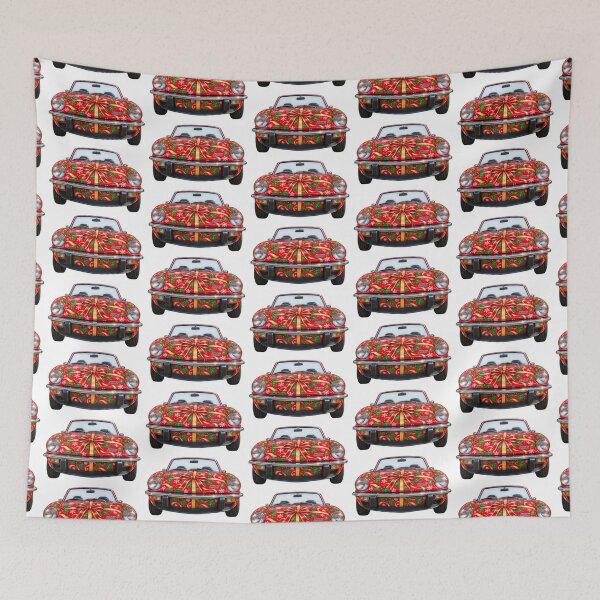 Item preview, Triumph Spitfire classic car Christmas wrap designed and sold by bravoalpha.