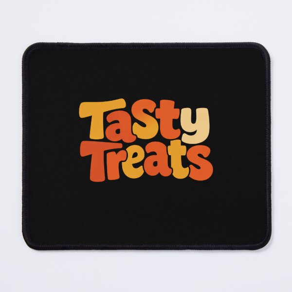 Item preview, Tasty Treats Retro Gradient Typography Sticker | Fun Foodie Fall Candy Corn Autumn Dessert Design designed and sold by FestivityFinds.