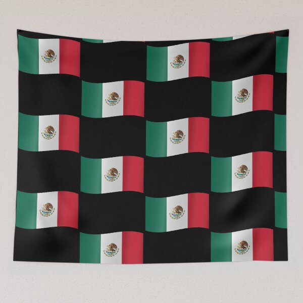 Item preview, Mexican Waving Flag Mexican Pride Design designed and sold by yazdogs.