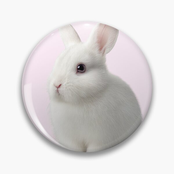 Item preview, Cute White Bunny Rabbit Portrait designed and sold by jianina-alondra.