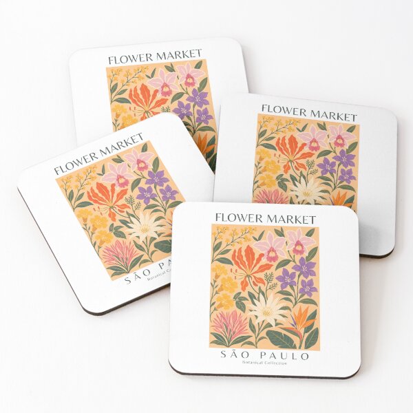 Item preview, São Paulo - Flower Market designed and sold by StudioRedKoala.